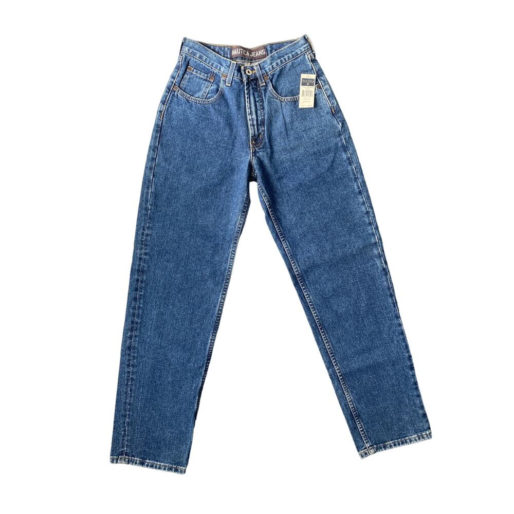 Vintage Nautica Jeans Easy Fit Denim 90s Y2K Hip Hop Preppy Streetwear 28x32